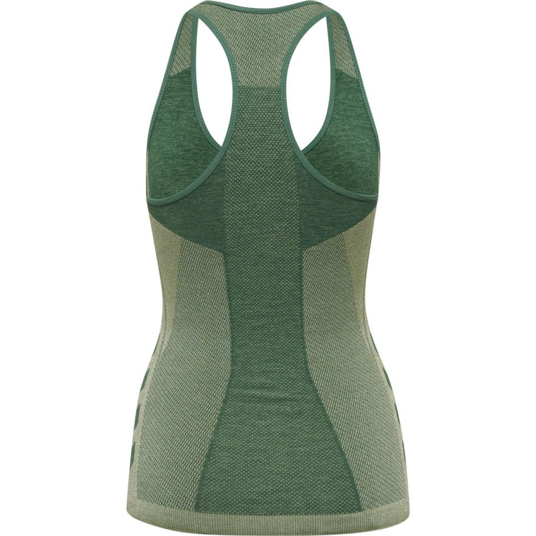 Hummel Hmlclea Seamless Top - laurel wreath/lily pad melange