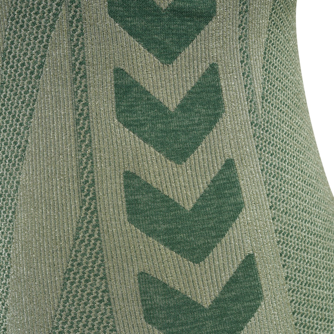 Hummel Hmlclea Seamless Top - laurel wreath/lily pad melange