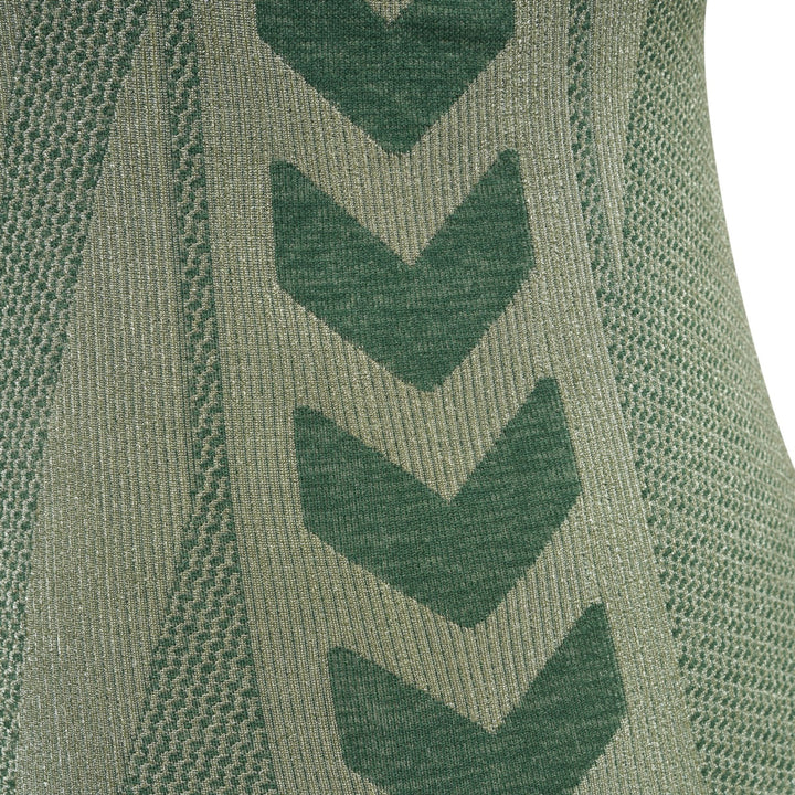 Hummel Hmlclea Seamless Top - laurel wreath/lily pad melange
