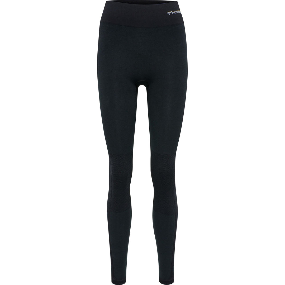 Hummel Hmlclea Seamless Mid Waist Tights - black melange