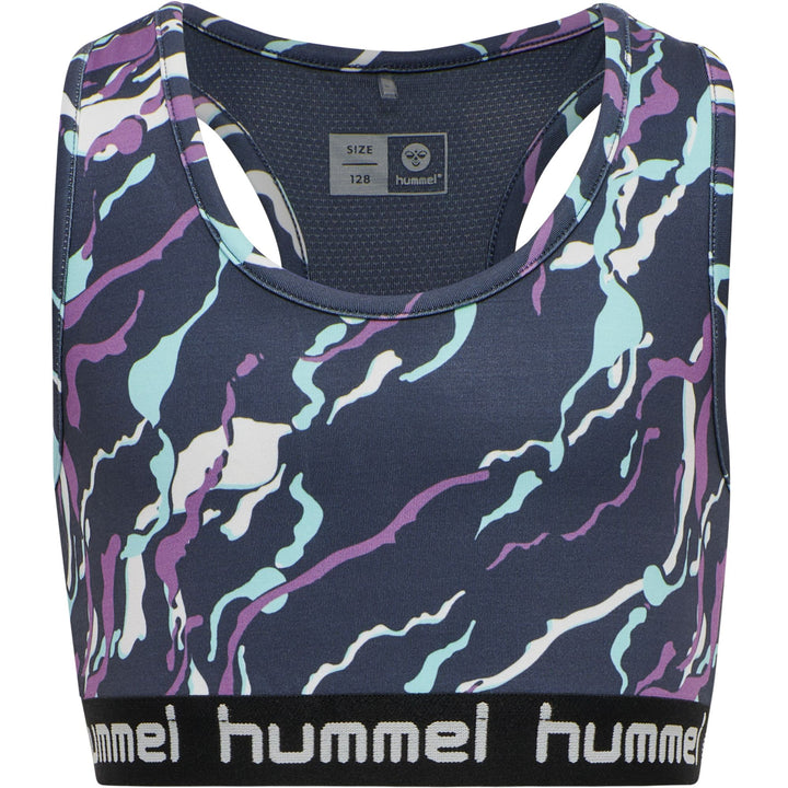 Hummel hmlMIMMI SPORTS TOP - OMBRE BLUE  - 146 - ombre blue