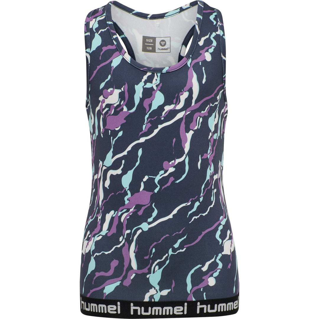 Hummel hmlNANNA TOP - OMBRE BLUE  - 152 - ombre blue