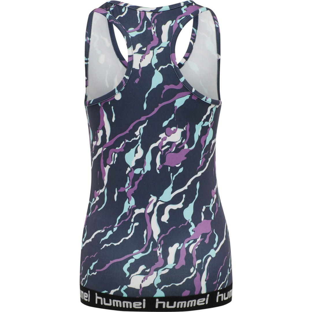 Hummel hmlNANNA TOP - OMBRE BLUE  - 152 - ombre blue