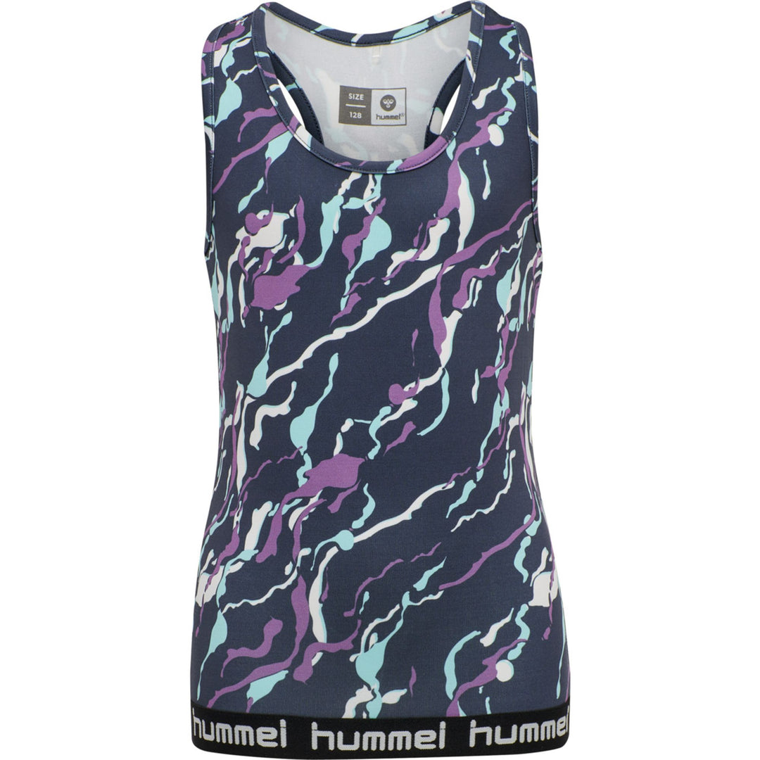 Hummel hmlNANNA TOP - OMBRE BLUE  - 152 - ombre blue