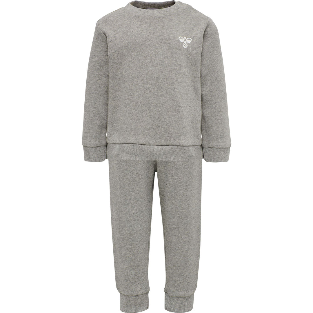 Hummel Hmlsanto Crew Suit - grey melange