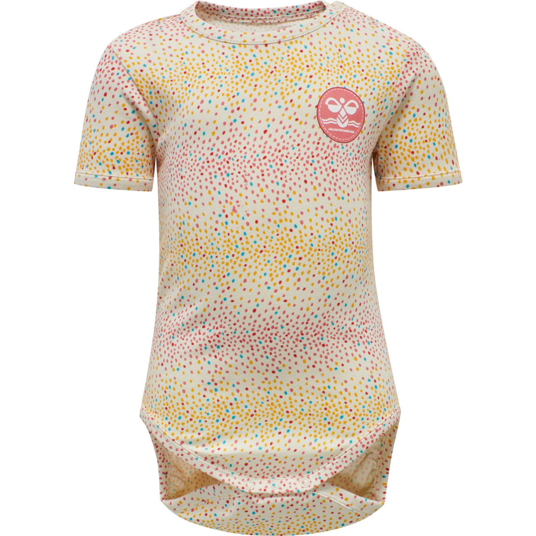 Hummel hmlALBA BODY S/S - WHITE ASPARAGUS - 80 - white asparagus