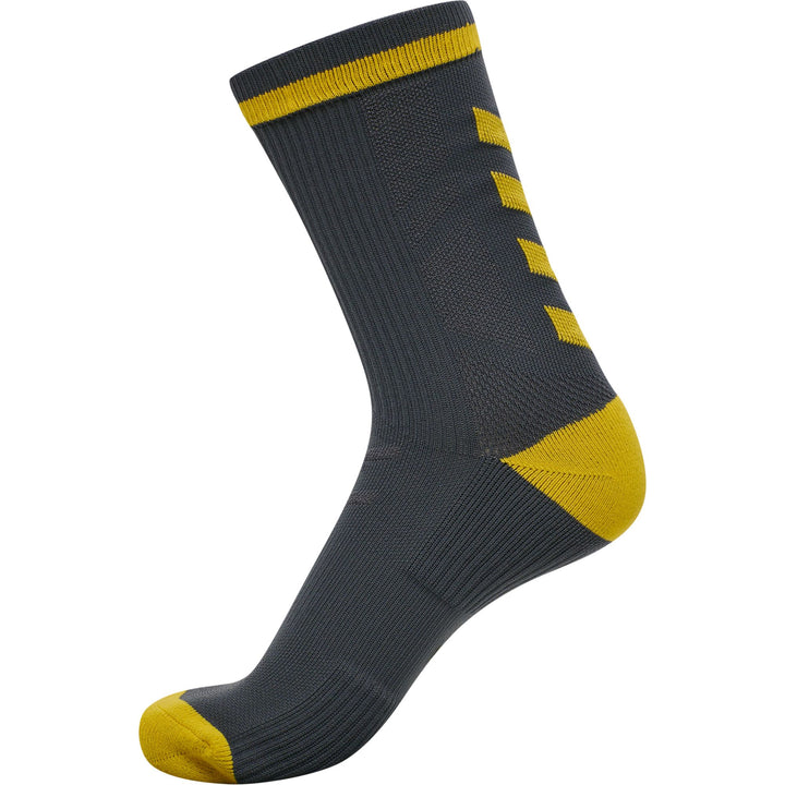 Hummel Elite Indoor Sock Low Pa - ebony/tawny olive