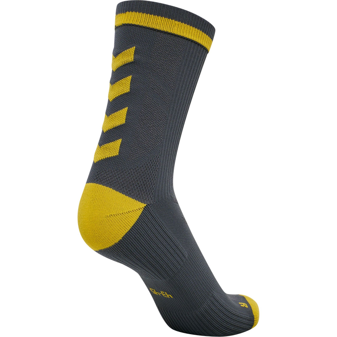 Hummel Elite Indoor Sock Low Pa - ebony/tawny olive