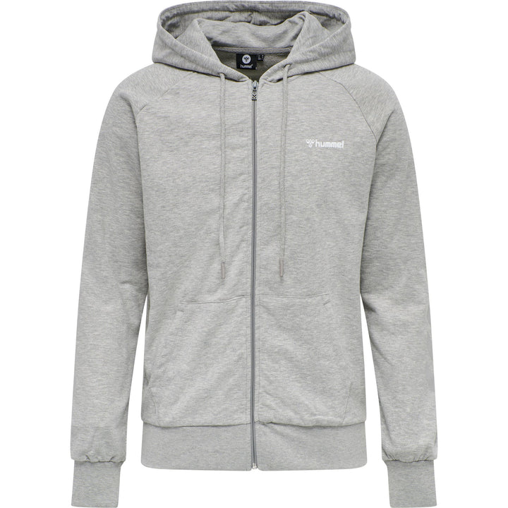 Hummel Hmlisam Zip Hoodie - grey melange