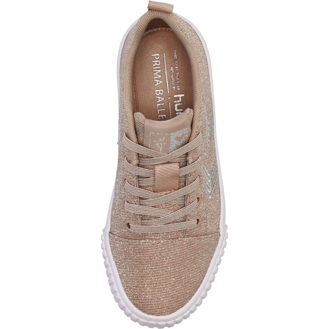 Hummel BASE COURT POINT GLITTER JR - pink