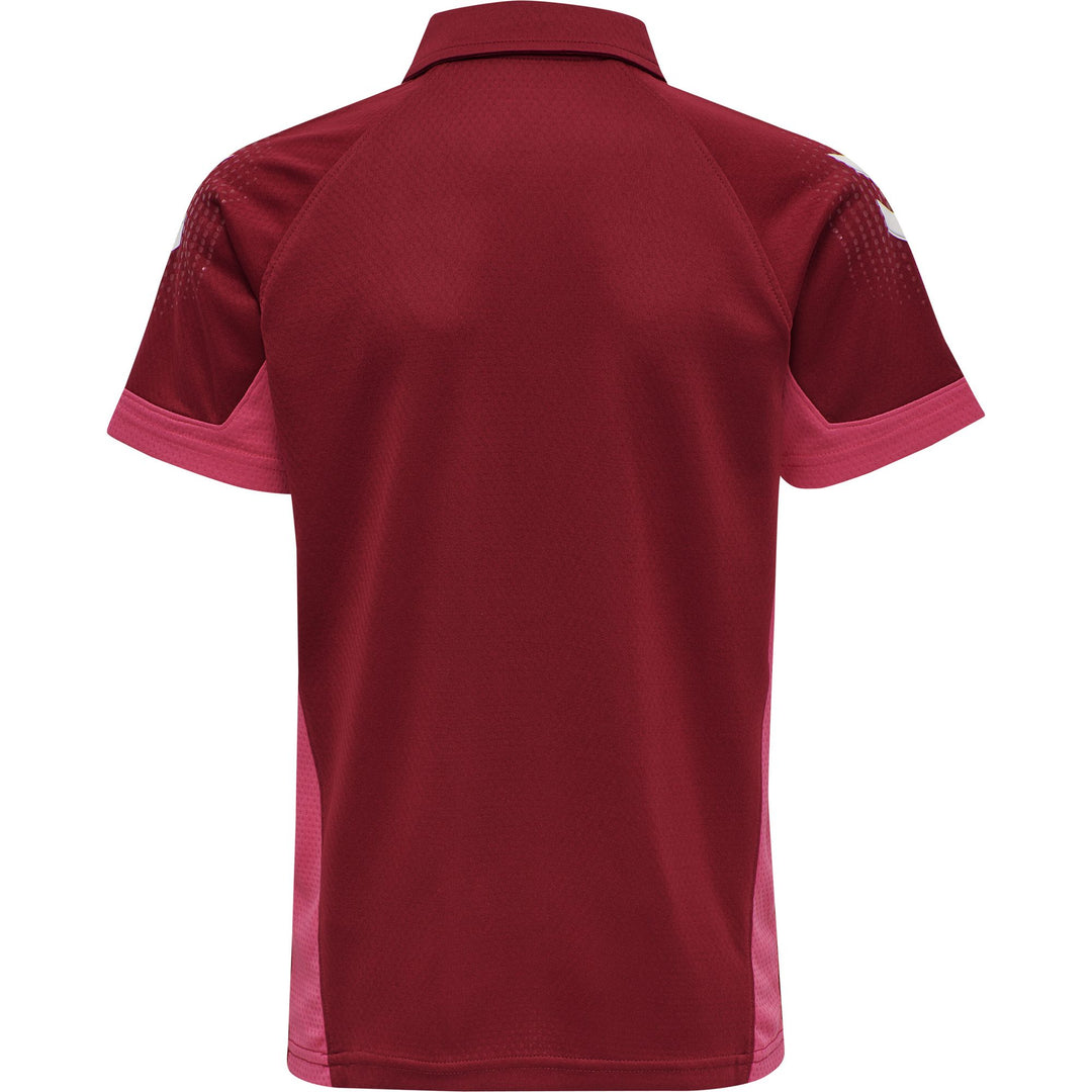 Hummel Hmllead Functional Kids Polo - biking red