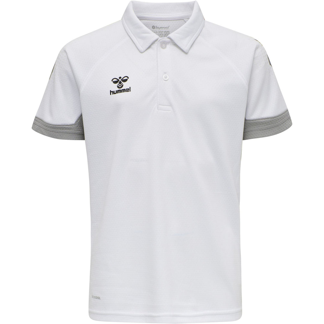 Hummel Hmllead Functional Kids Polo - white