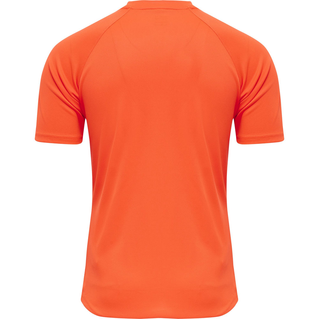 Hummel hmlDAVID JERSEY S/S - shocking orange