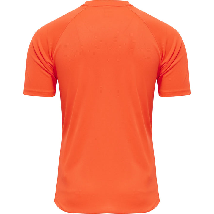 Hummel hmlDAVID JERSEY S/S - shocking orange
