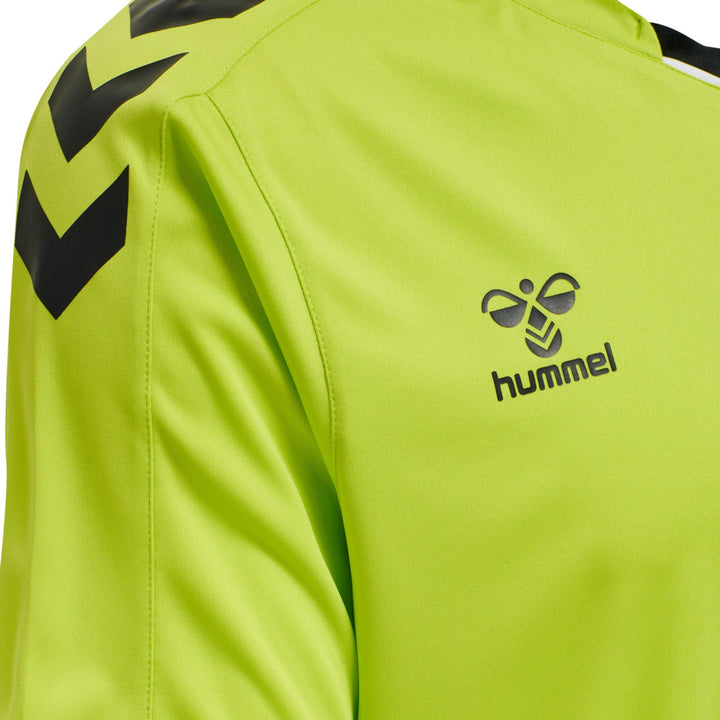 Hummel Hmlcore Xk Poly Jersey S/S - lime popsicle