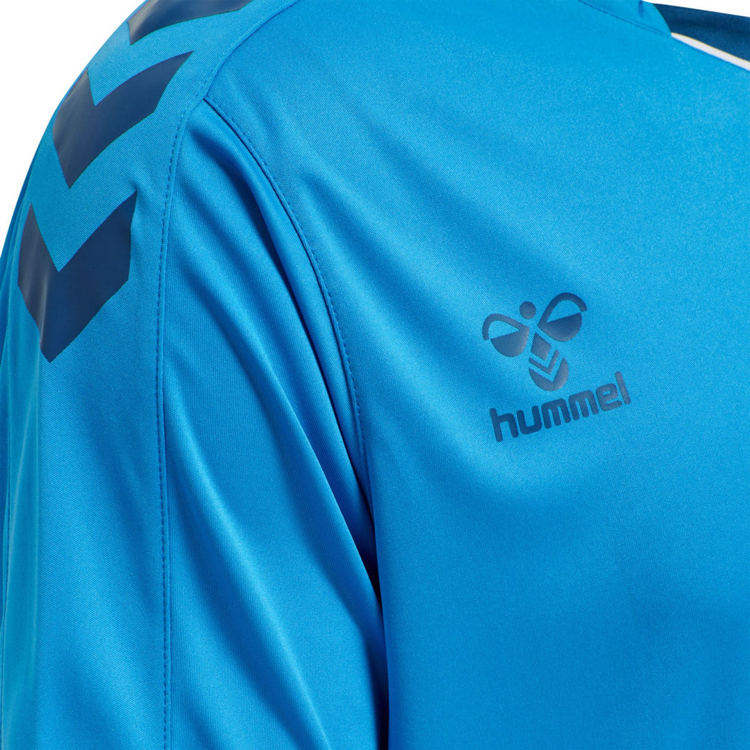 Hummel Hmlcore Xk Poly Jersey S/S - blue danube