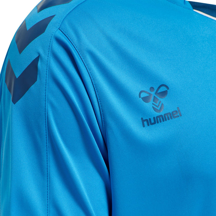 Hummel Hmlcore Xk Poly Jersey S/S - blue danube