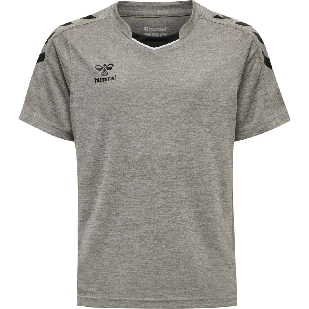 Hummel Hmlcore Xk Poly Jersey S/S Kids - grey melange