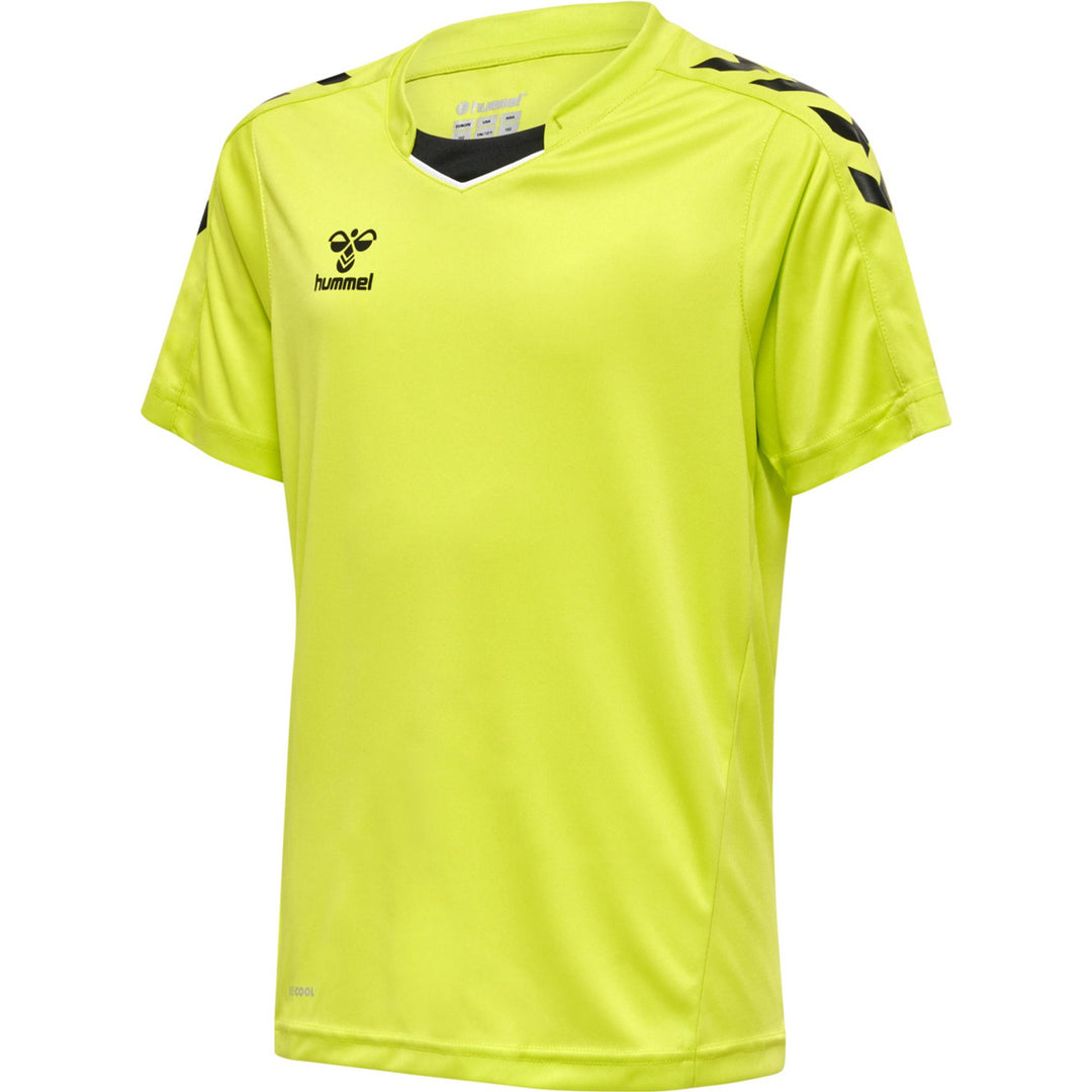 Hummel Hmlcore Xk Poly Jersey S/S Kids - lime popsicle