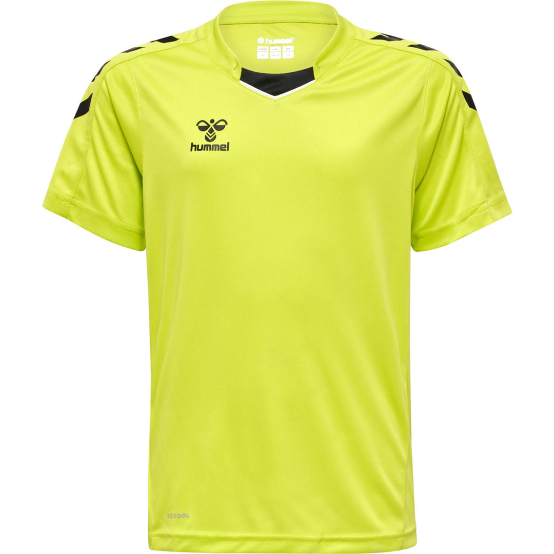 Hummel Hmlcore Xk Poly Jersey S/S Kids - lime popsicle