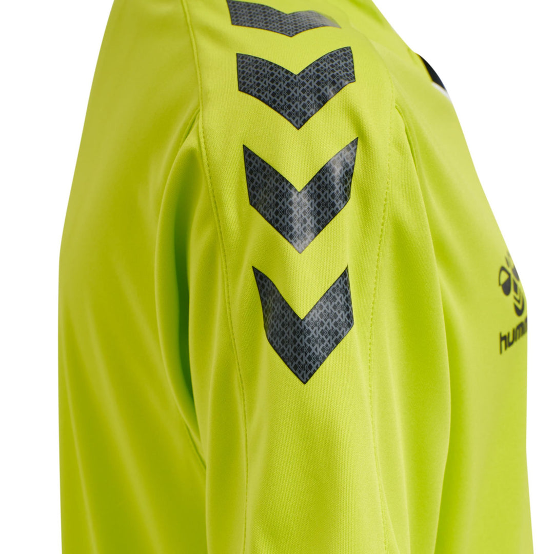 Hummel Hmlcore Xk Poly Jersey S/S Kids - lime popsicle