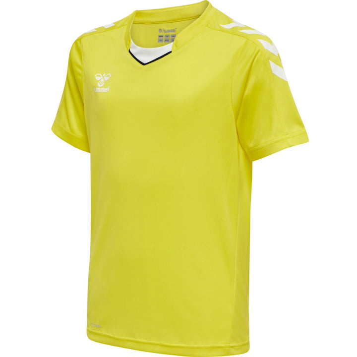 Hummel Hmlcore Xk Poly Jersey S/S Kids - blazing yellow