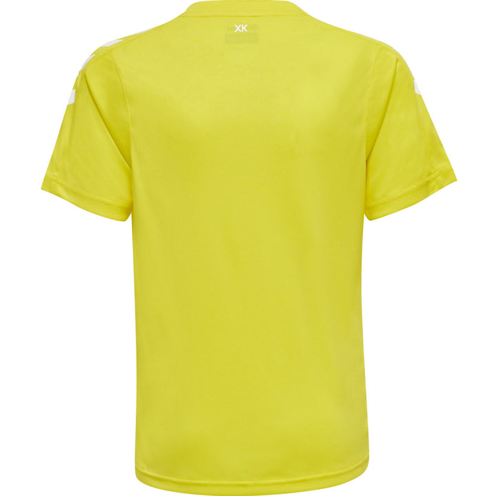 Hummel Hmlcore Xk Poly Jersey S/S Kids - blazing yellow