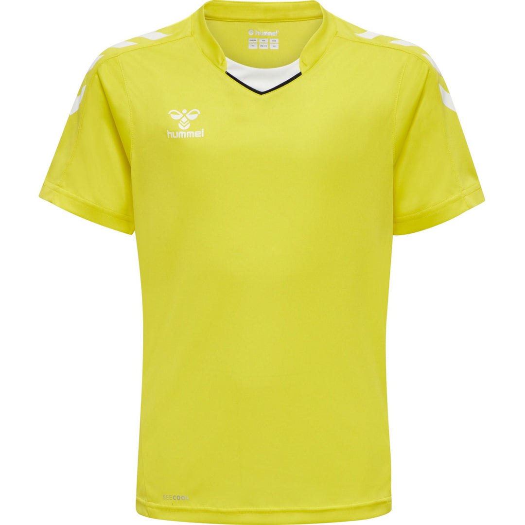 Hummel Hmlcore Xk Poly Jersey S/S Kids - blazing yellow