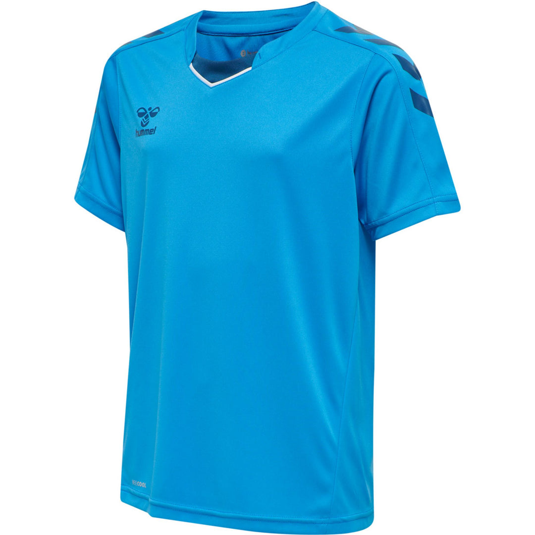 Hummel Hmlcore Xk Poly Jersey S/S Kids - blue danube