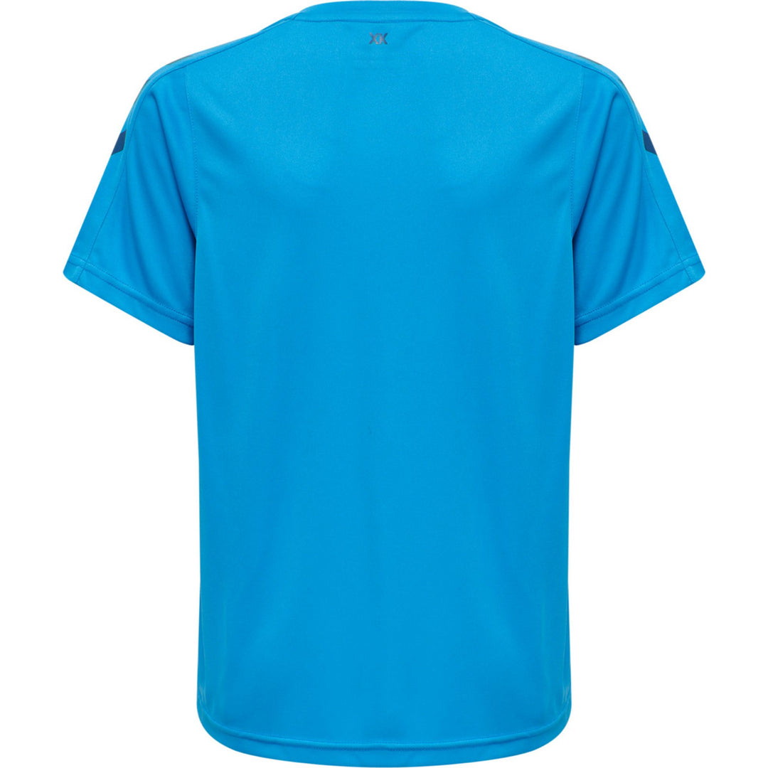 Hummel Hmlcore Xk Poly Jersey S/S Kids - blue danube