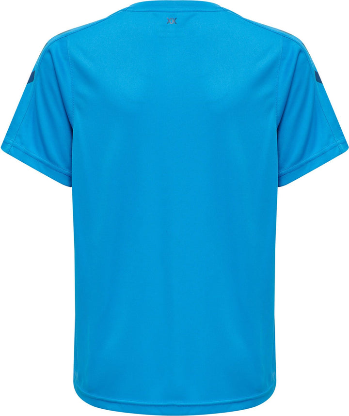 Hummel Hmlcore Xk Poly Jersey S/S Kids - blue danube