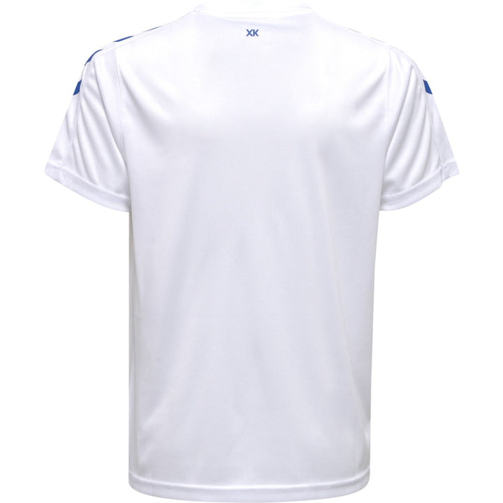 Hummel Hmlcore Xk Poly Jersey S/S Kids - white/true blue