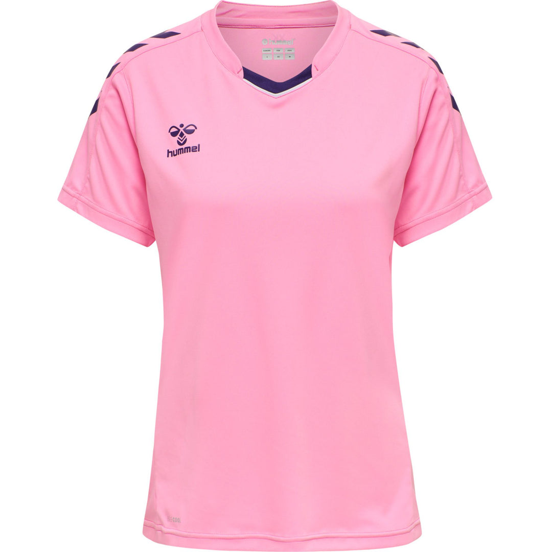 Hummel Hmlcore Xk Poly Jersey S/S Woman - cotton candy