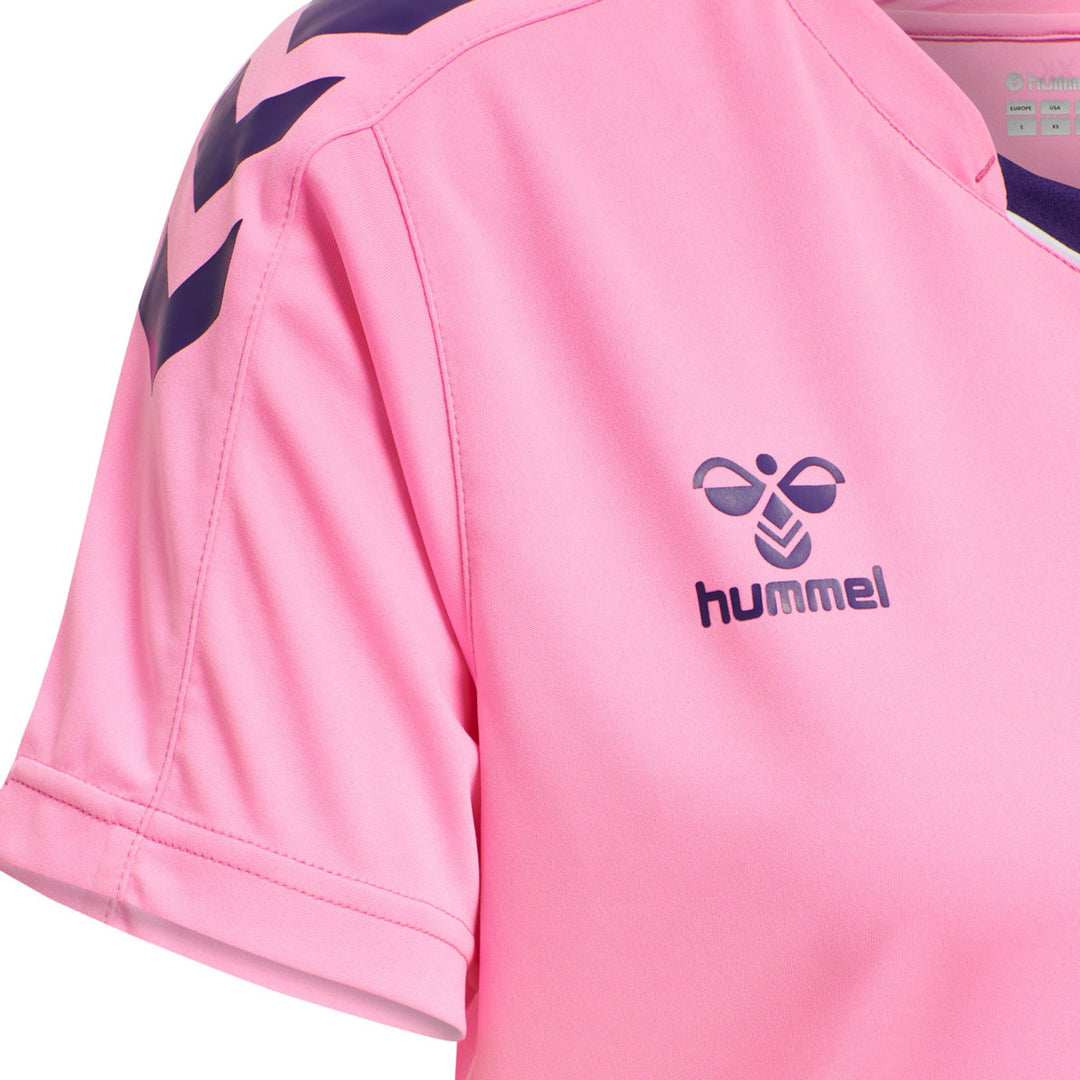 Hummel Hmlcore Xk Poly Jersey S/S Woman - cotton candy