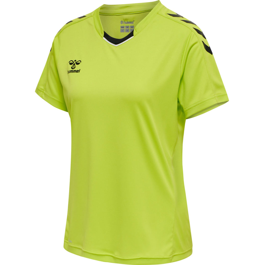 Hummel Hmlcore Xk Poly Jersey S/S Woman - lime popsicle