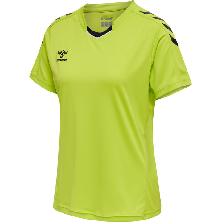 Hummel Hmlcore Xk Poly Jersey S/S Woman - lime popsicle