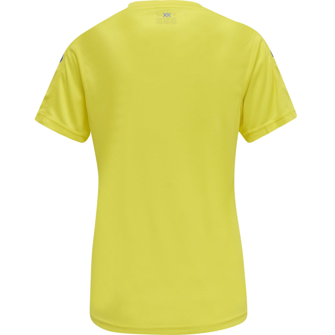 Hummel Hmlcore Xk Poly Jersey S/S Woman - blazing yellow/true blue
