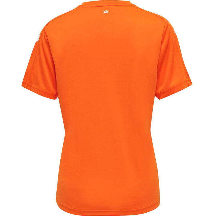 Hummel Hmlcore Xk Poly Jersey S/S Woman - orange tiger