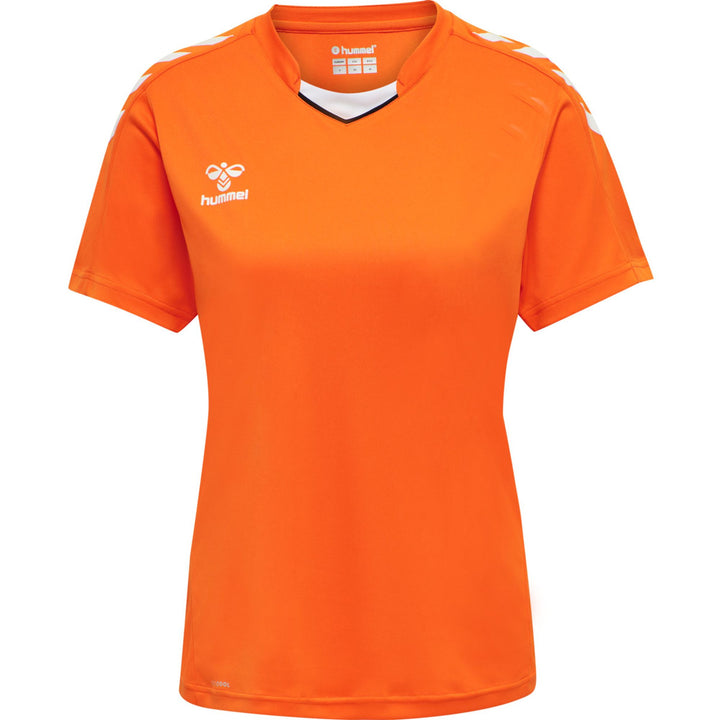 Hummel Hmlcore Xk Poly Jersey S/S Woman - orange tiger