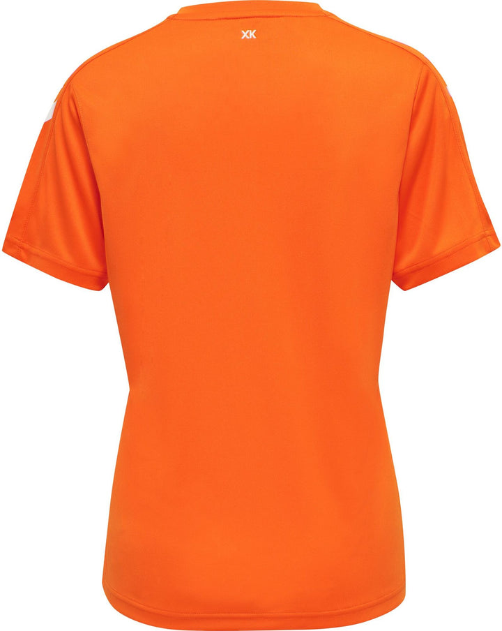 Hummel Hmlcore Xk Poly Jersey S/S Woman - orange tiger