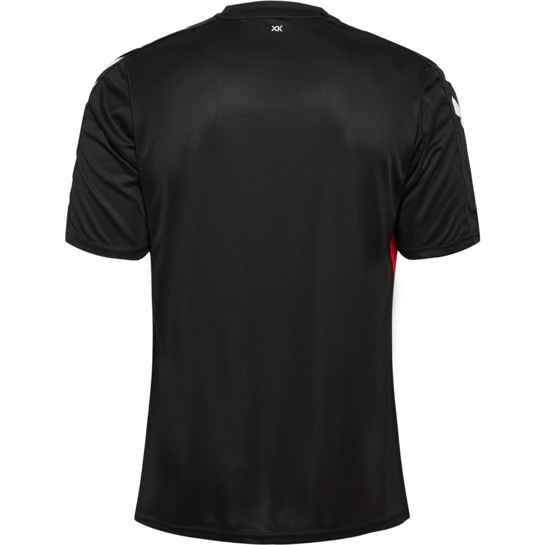 Hummel Hmlcore Xk Striped Jersey S/S - black/true red