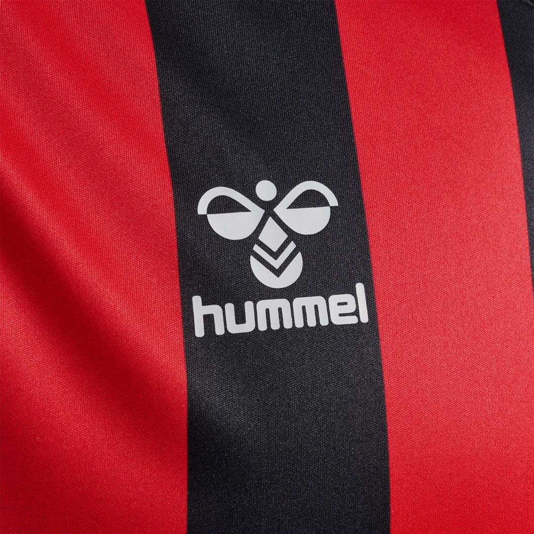 Hummel Hmlcore Xk Striped Jersey S/S - black/true red