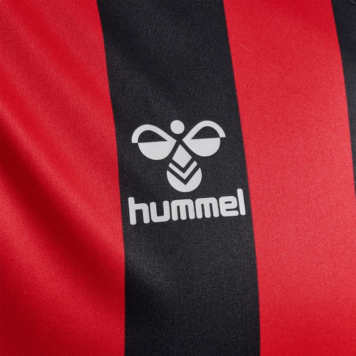 Hummel Hmlcore Xk Striped Jersey S/S - black/true red