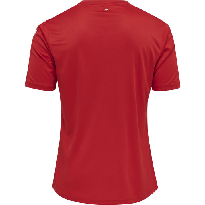 Hummel Hmlcore Xk Striped Jersey S/S - true red/white
