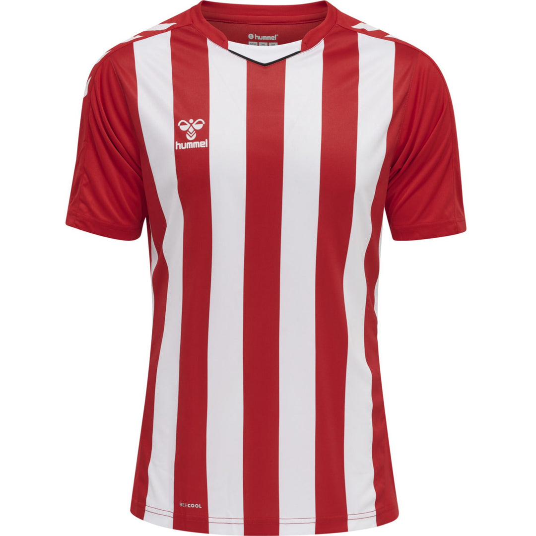 Hummel Hmlcore Xk Striped Jersey S/S - true red/white