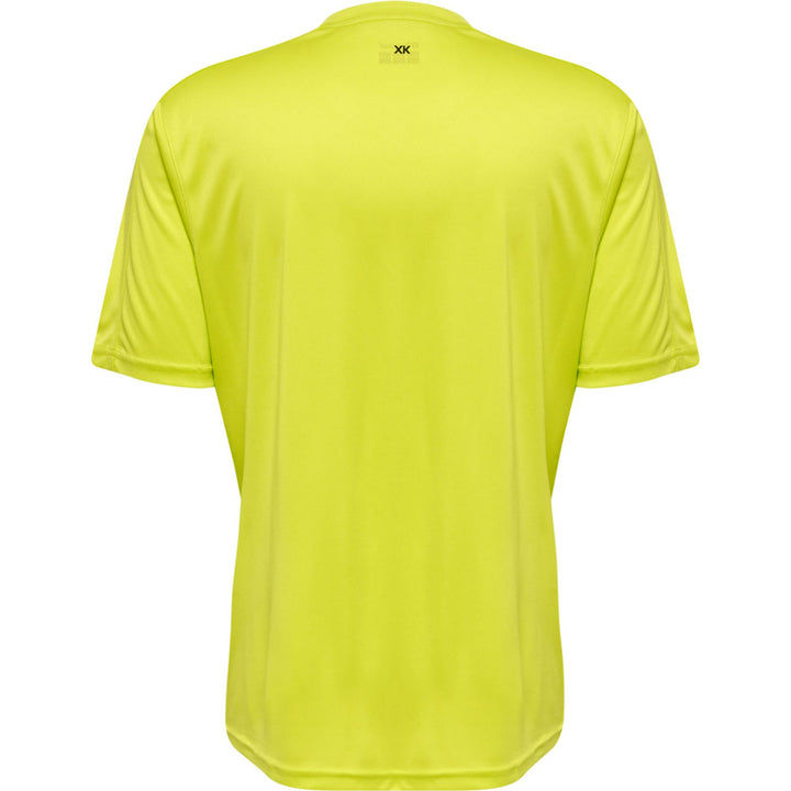Hummel Hmlcore Xk Striped Jersey S/S - lime popsicle/black