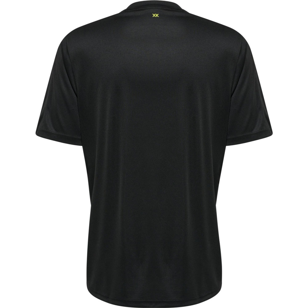 Hummel Hmlcore Xk Striped Jersey S/S - black/blazing yellow