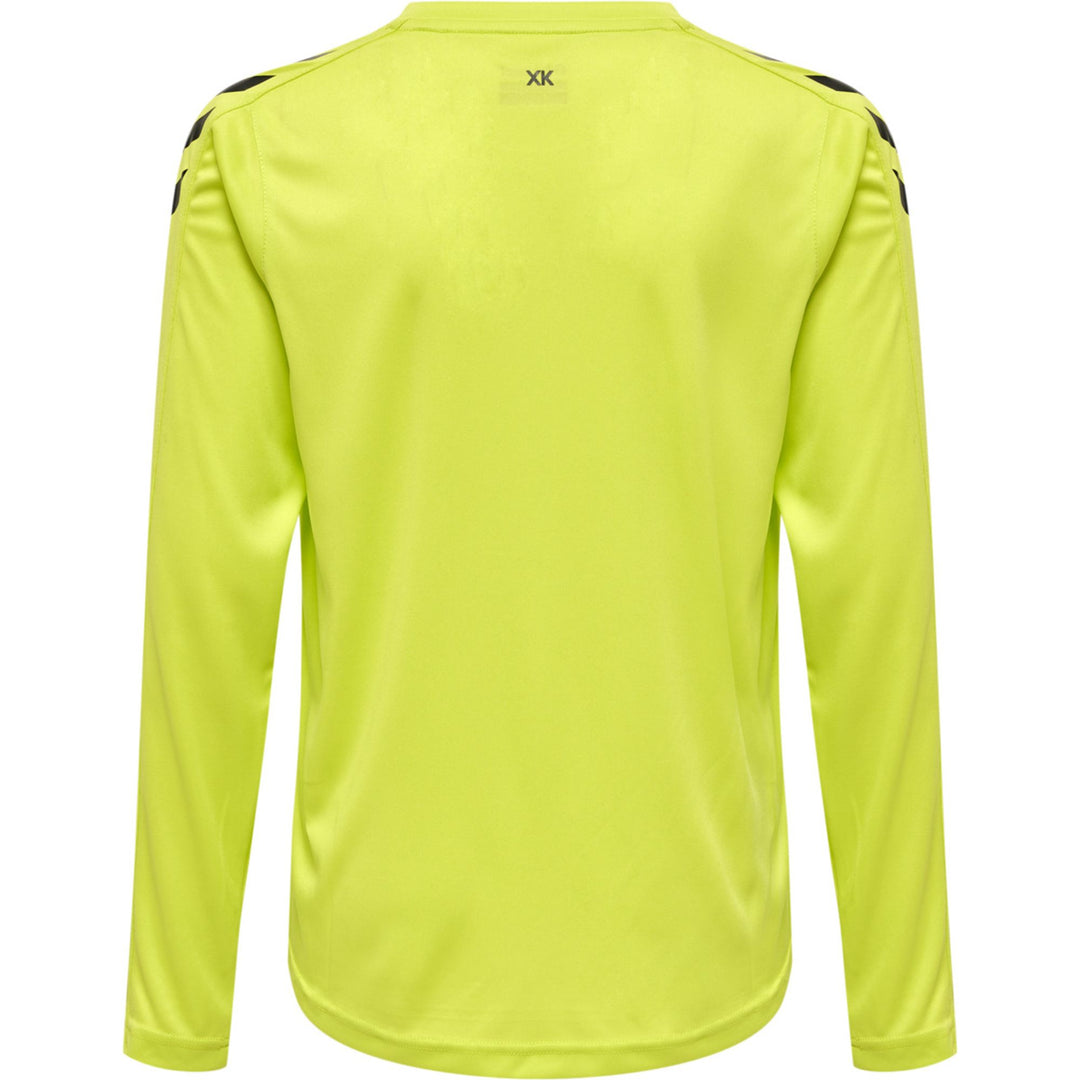 Hummel Hmlcore Xk Poly Jersey L/S Kids - lime popsicle