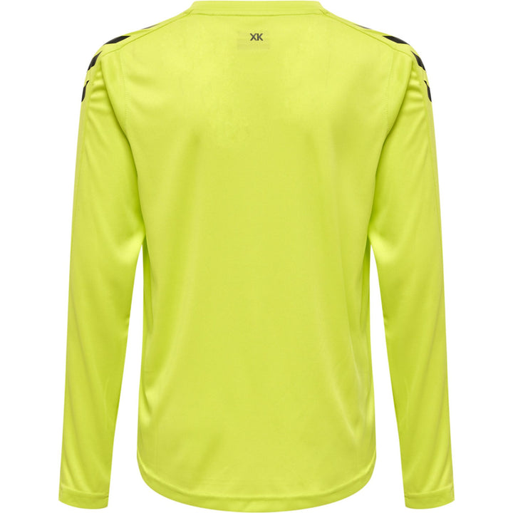 Hummel Hmlcore Xk Poly Jersey L/S Kids - lime popsicle