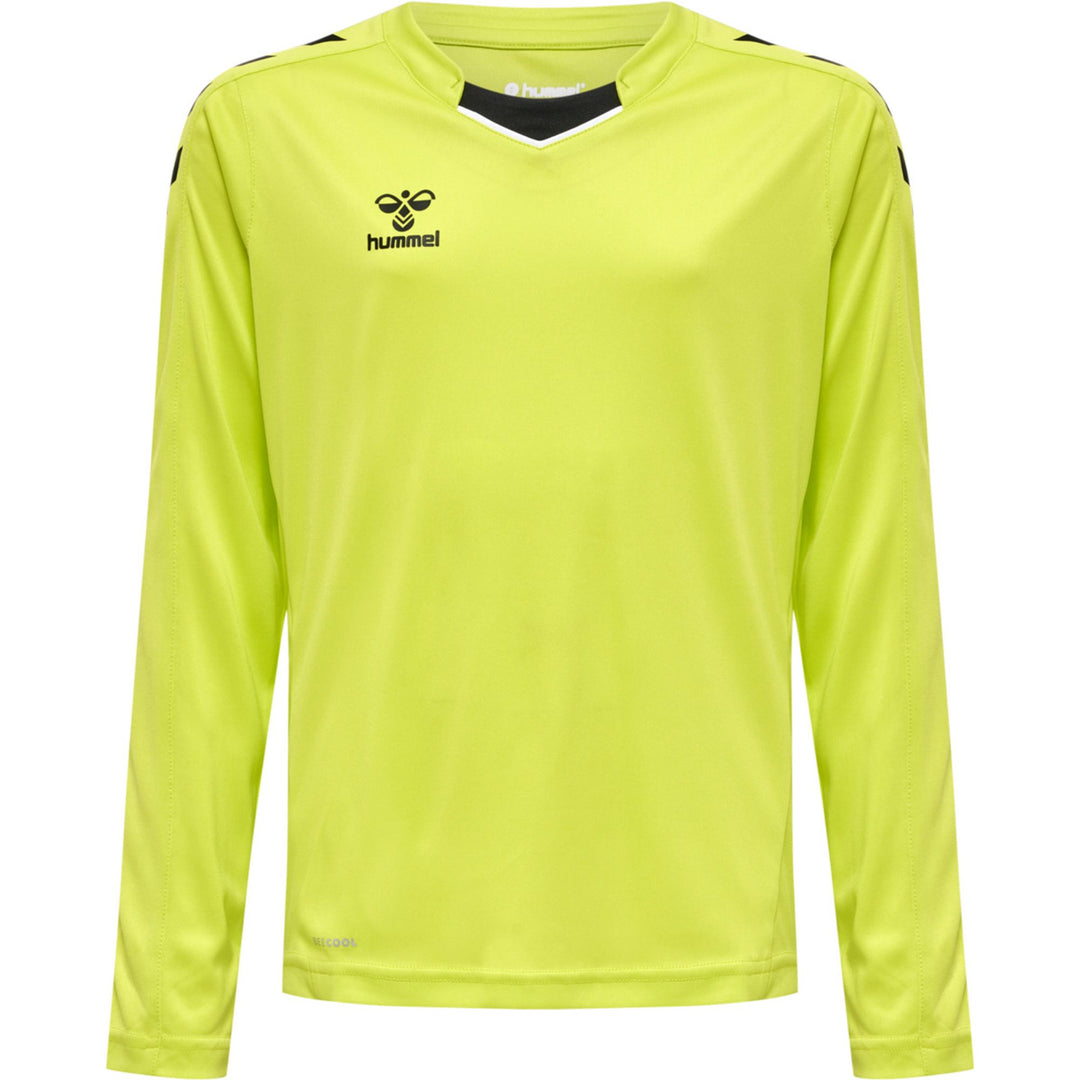 Hummel Hmlcore Xk Poly Jersey L/S Kids - lime popsicle